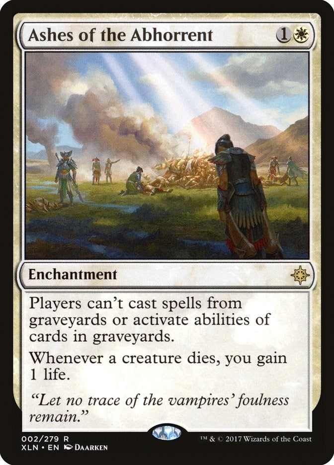 Ashes of the Abhorrent (2) [XLN] - MTG Single