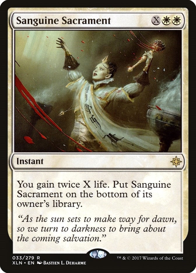 Sanguine Sacrament (33) [XLN] - MTG Single