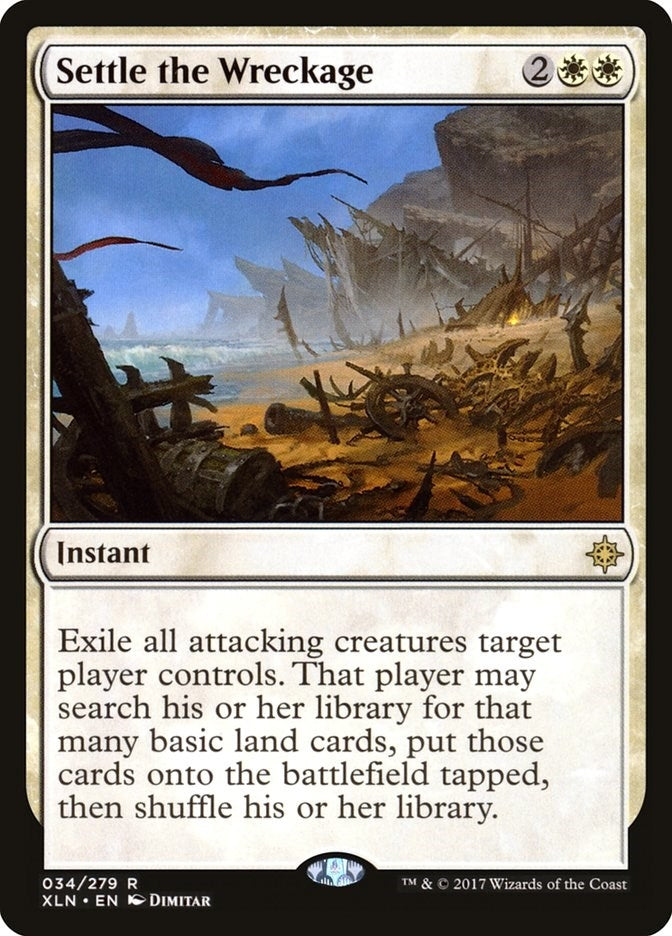 Settle the Wreckage (34) [XLN] - MTG Single