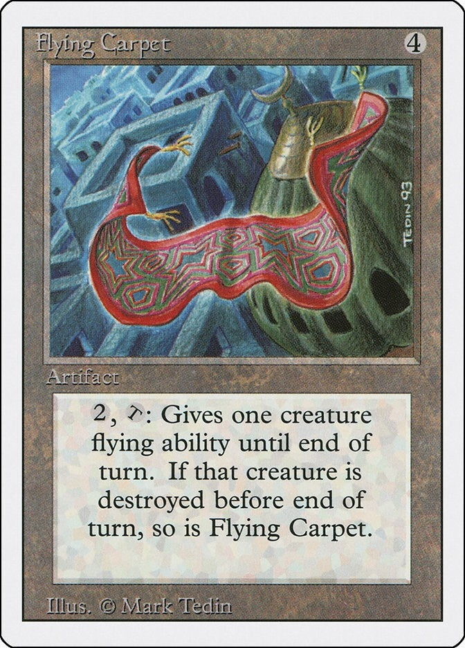 Flying Carpet [3ED] - MTG Single