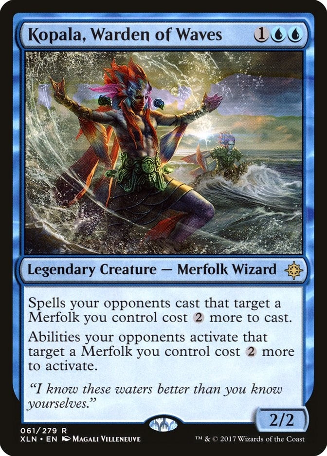 Kopala Warden of Waves (61) [XLN] - MTG Single