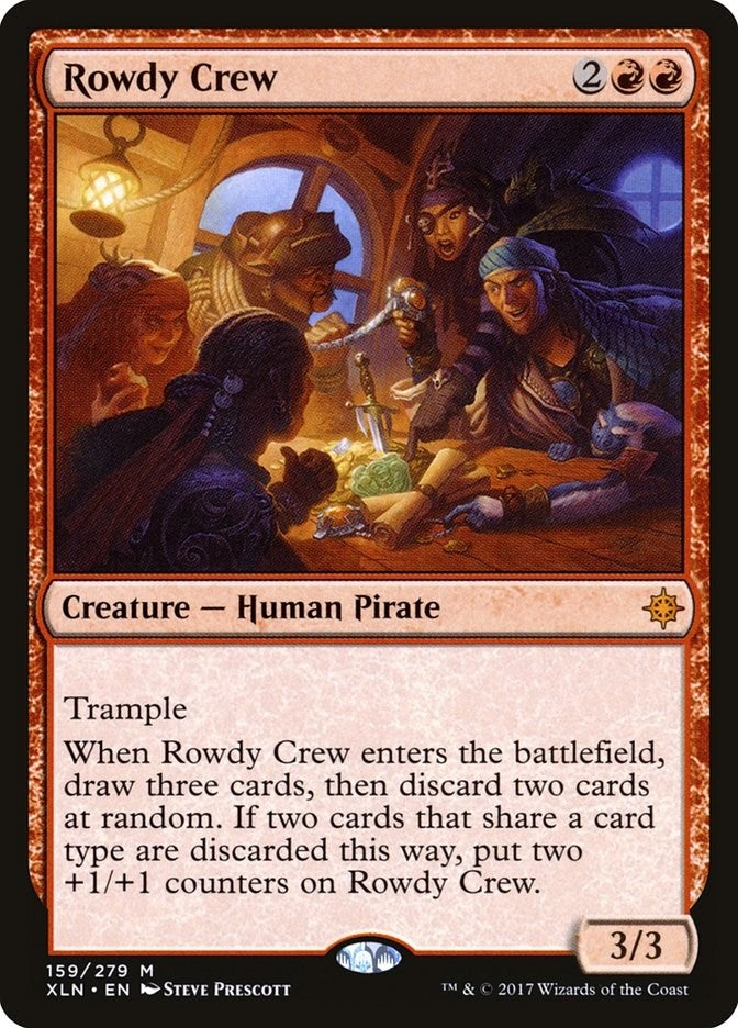 Rowdy Crew (159) [XLN] - MTG Single