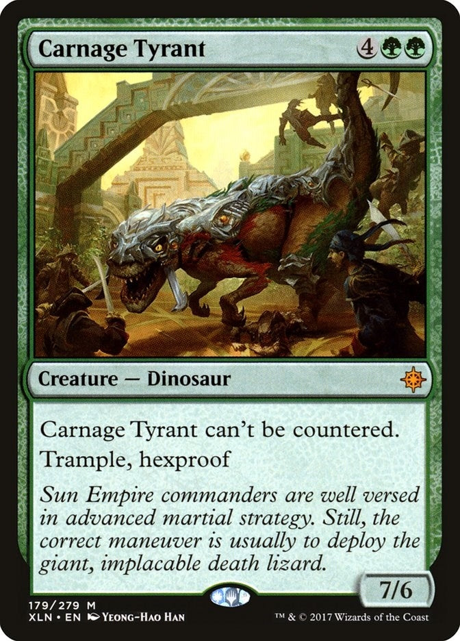 Carnage Tyrant (179) [XLN] - MTG Single