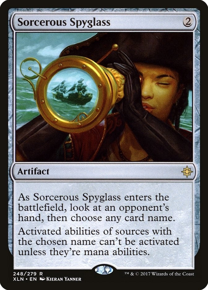 Sorcerous Spyglass (248) [XLN] - MTG Single