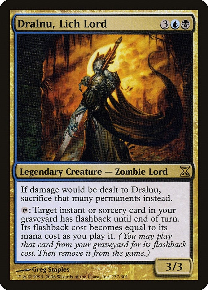 Dralnu Lich Lord (237) [TSP] - MTG Single