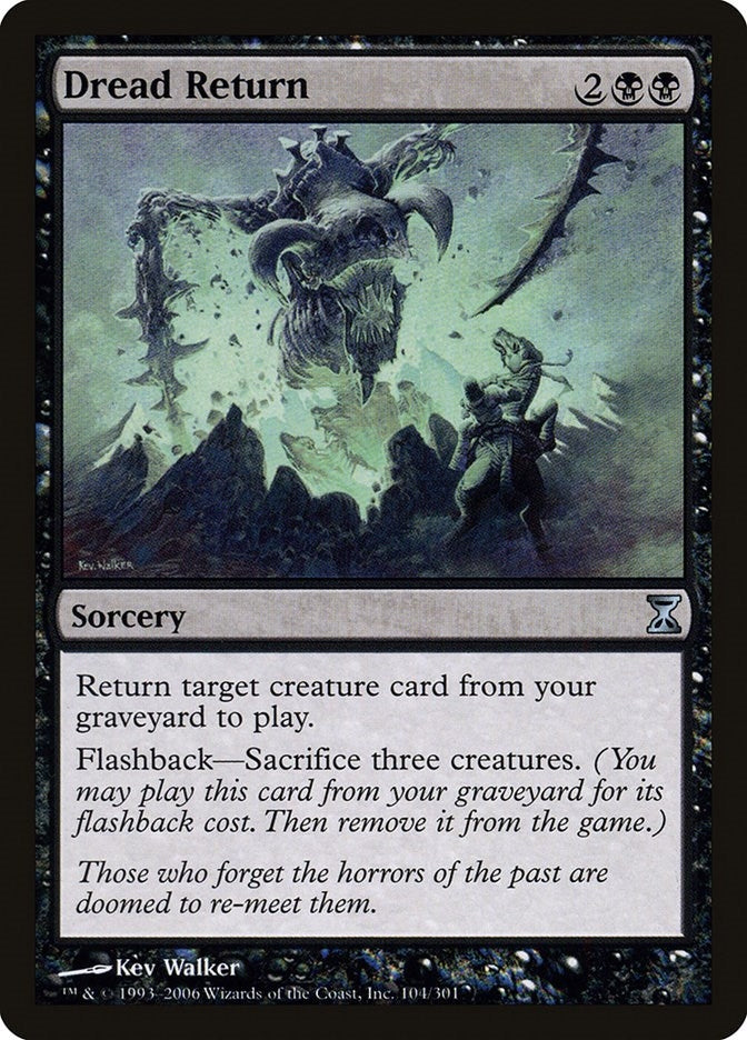 Dread Return (104) [TSP] - MTG Single