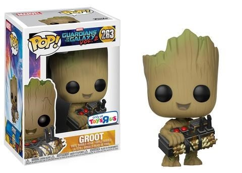 Guardians of the Galaxy Vol. 2: Groot (With Detonator) (Toys R Us Exclusive) (263) [POP!] - Funko Sealed