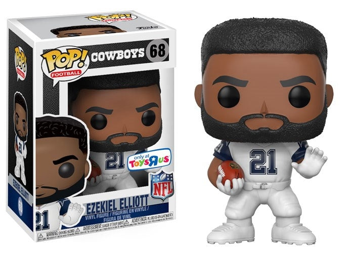 Ezekiel Elliott (Color Rush) (Toys R Us Exclusive) (68) [POP!] - Funko Sealed