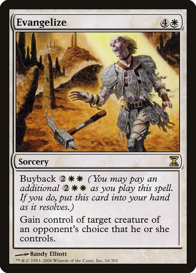 Evangelize (16) [TSP] - MTG Single