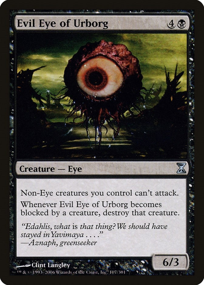 Evil Eye of Urborg (107) [TSP] - MTG Single
