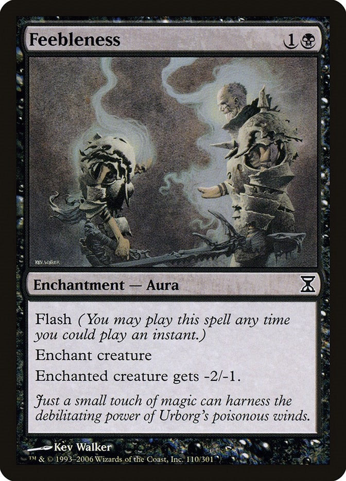 Feebleness (110) [TSP] - MTG Single