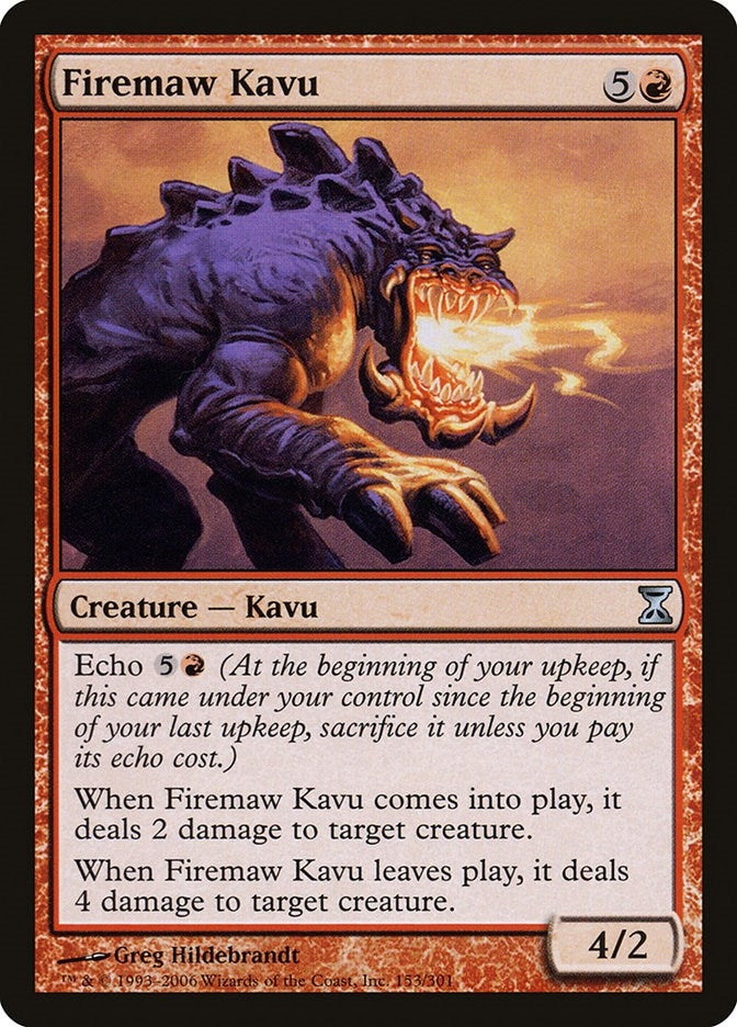Firemaw Kavu (153) [TSP] - MTG Single