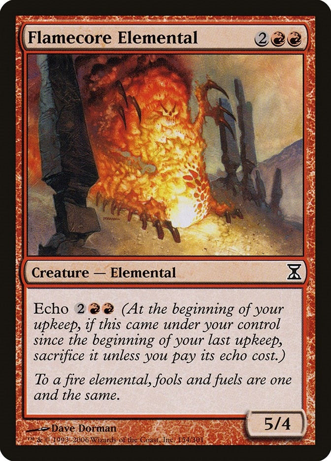 Flamecore Elemental (154) [TSP] - MTG Single