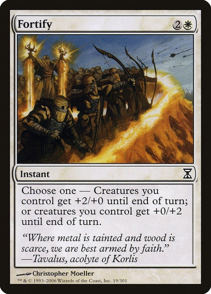 Fortify (19) [TSP] - MTG Single