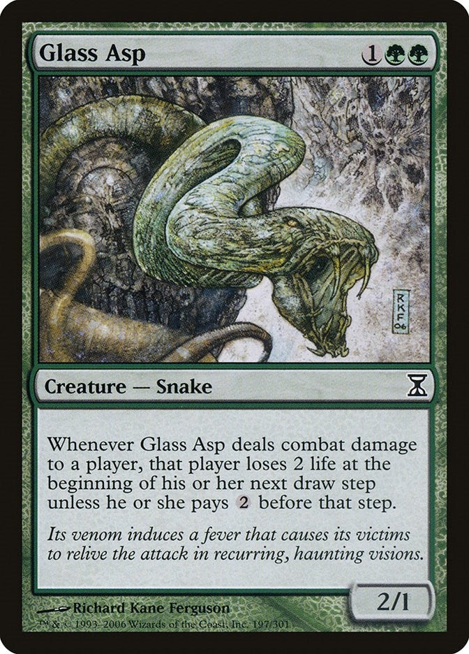 Glass Asp (197) [TSP] - MTG Single