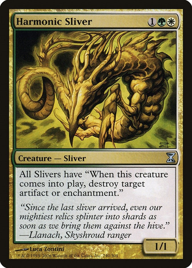 Harmonic Sliver (240) [TSP] - MTG Single