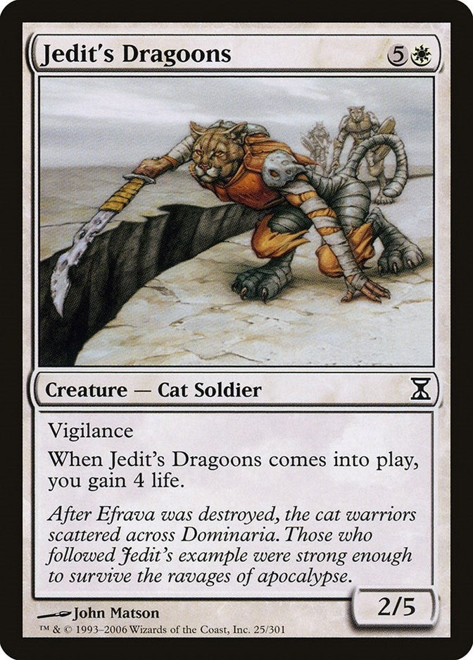 Jedit’s Dragoons (25) [TSP] - MTG Single