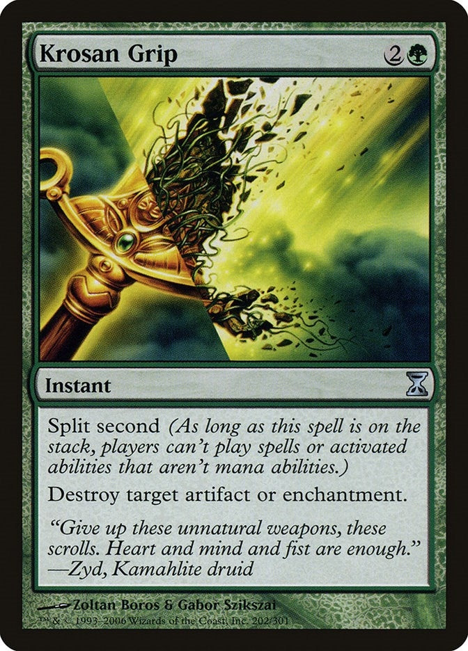 Krosan Grip (202) [TSP] - MTG Single