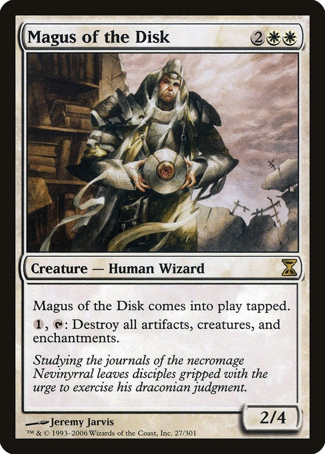 Magus of the Disk (27) [TSP] - MTG Single