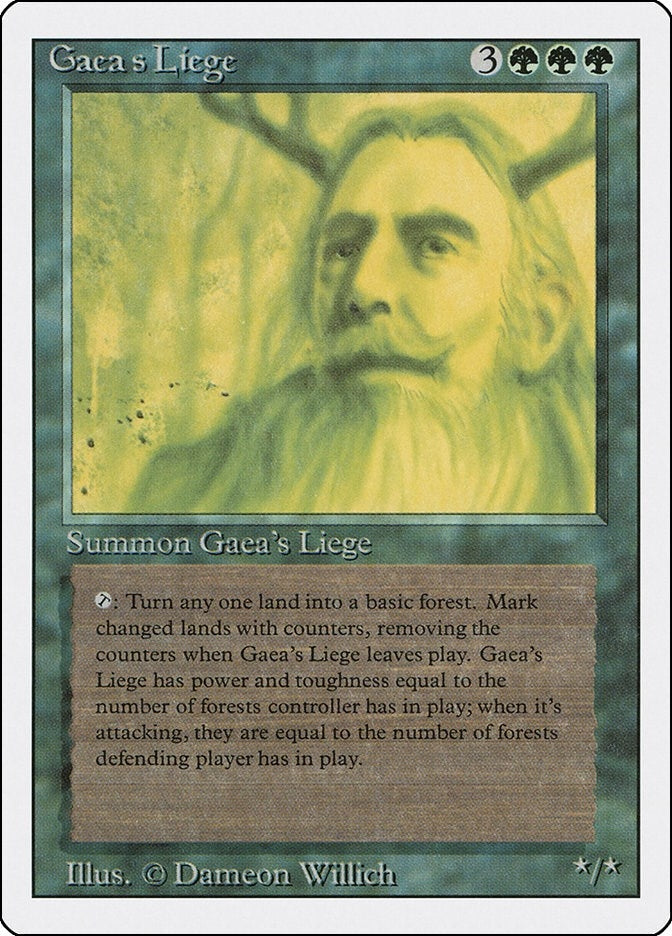 Gaea’s Liege [3ED] - MTG Single