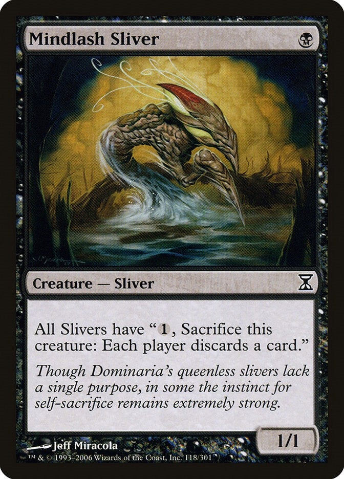 Mindlash Sliver (118) [TSP] - MTG Single