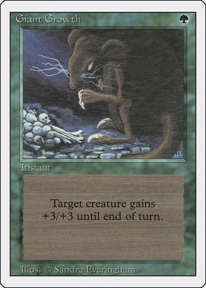 Giant Growth [3ED] - MTG Single