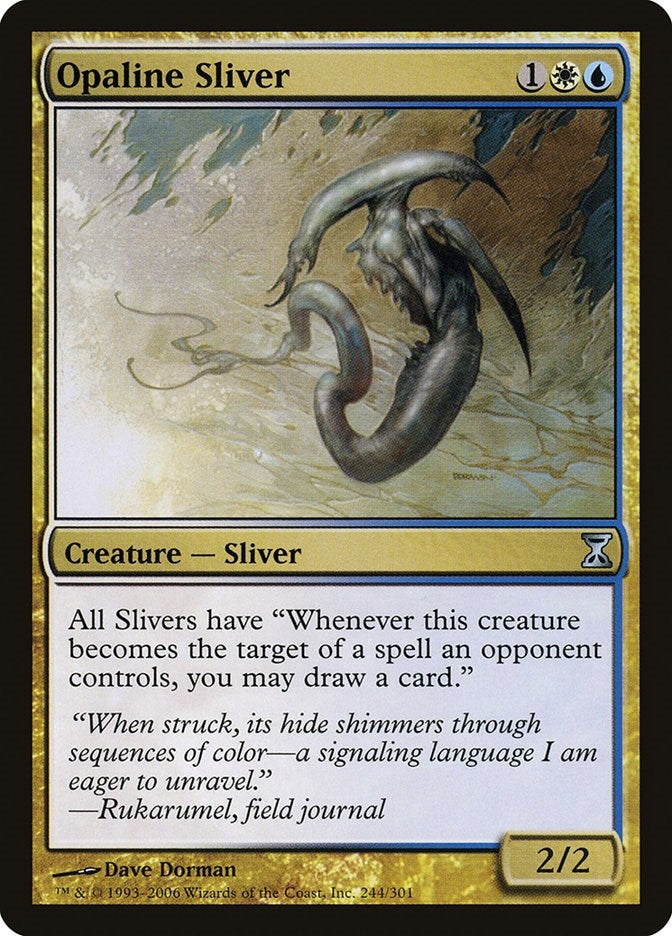 Opaline Sliver (244) [TSP] - MTG Single