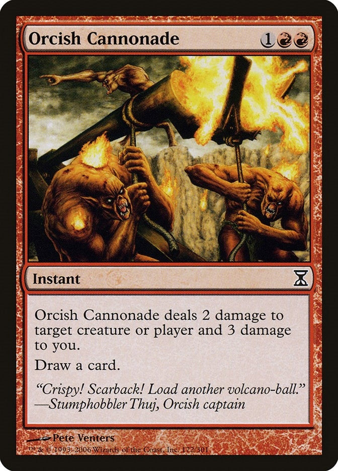 Orcish Cannonade (172) [TSP] - MTG Single
