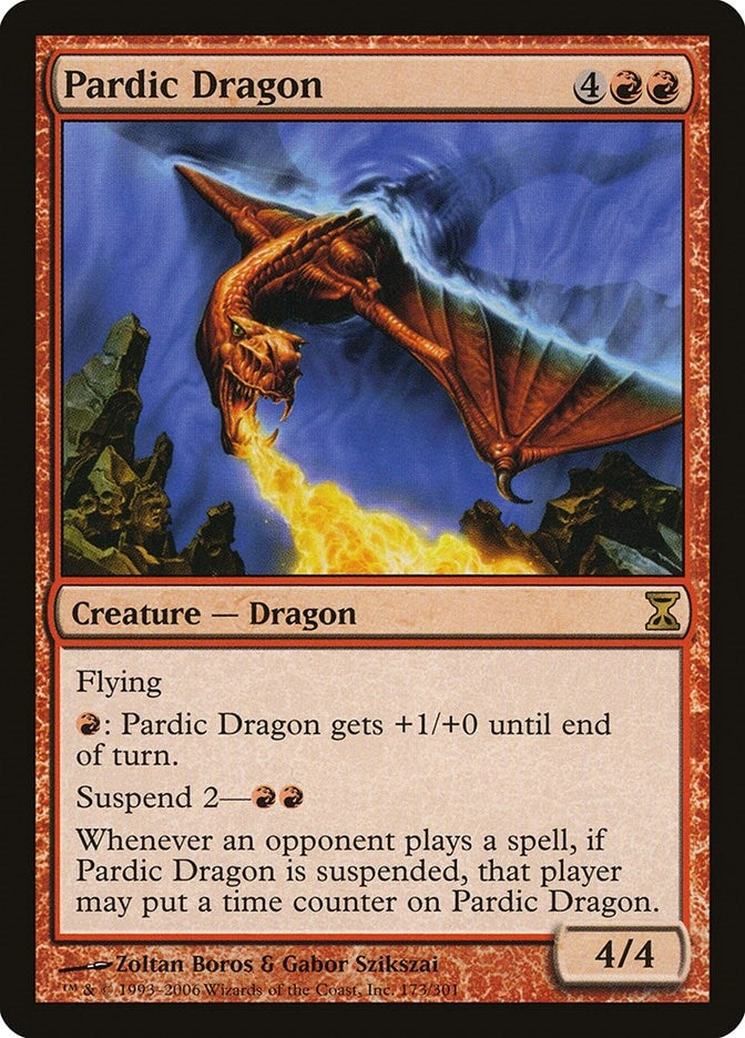 Pardic Dragon (173) [TSP] - MTG Single