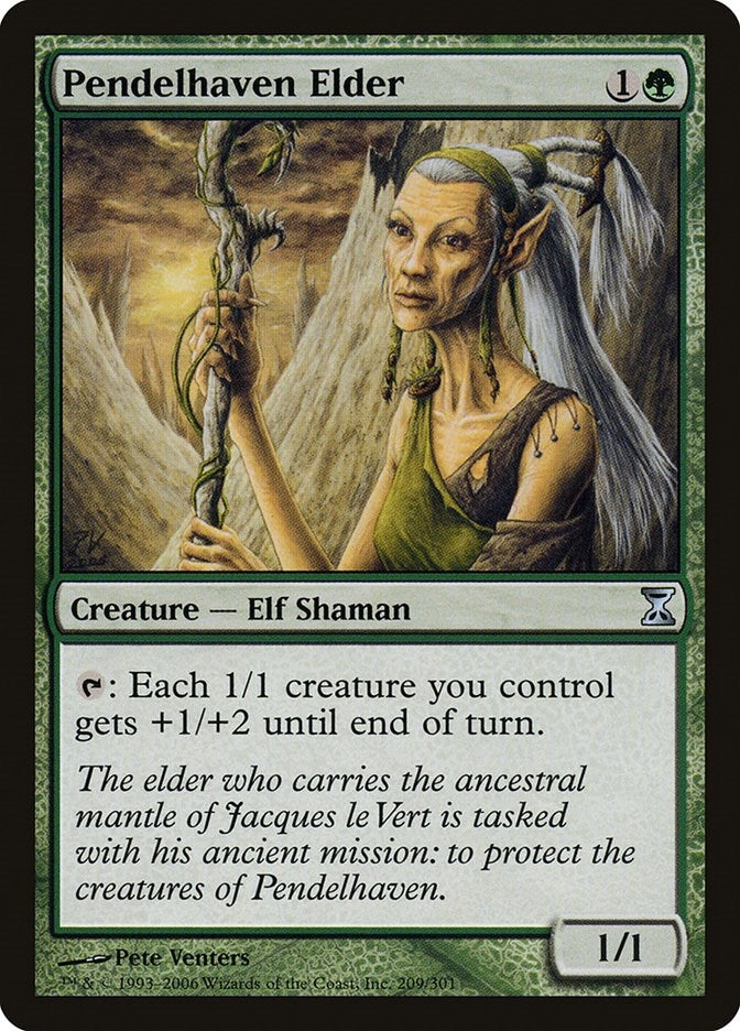 Pendelhaven Elder (209) [TSP] - MTG Single