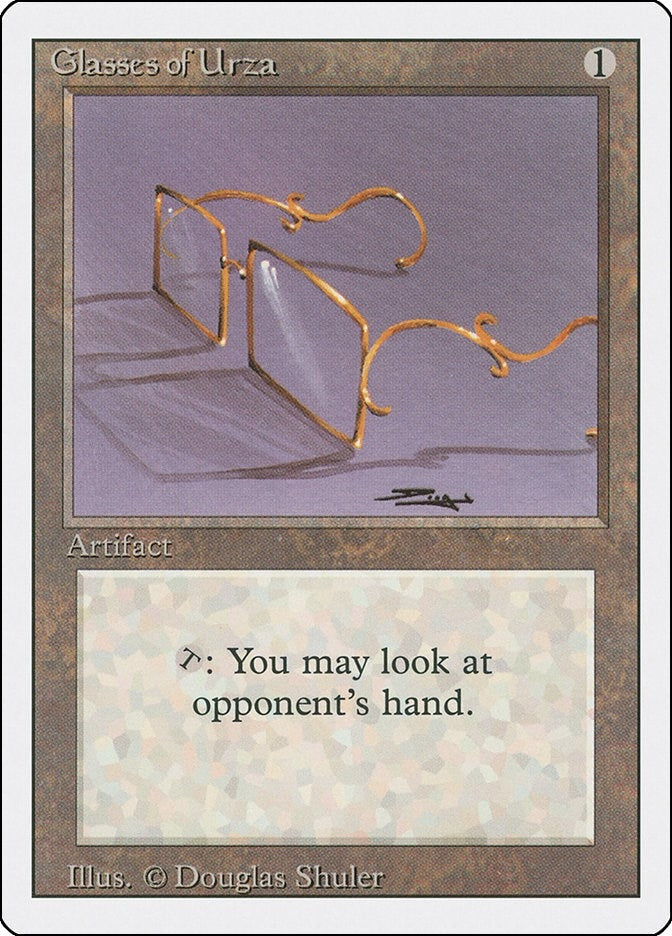 Glasses of Urza [3ED] - MTG Single