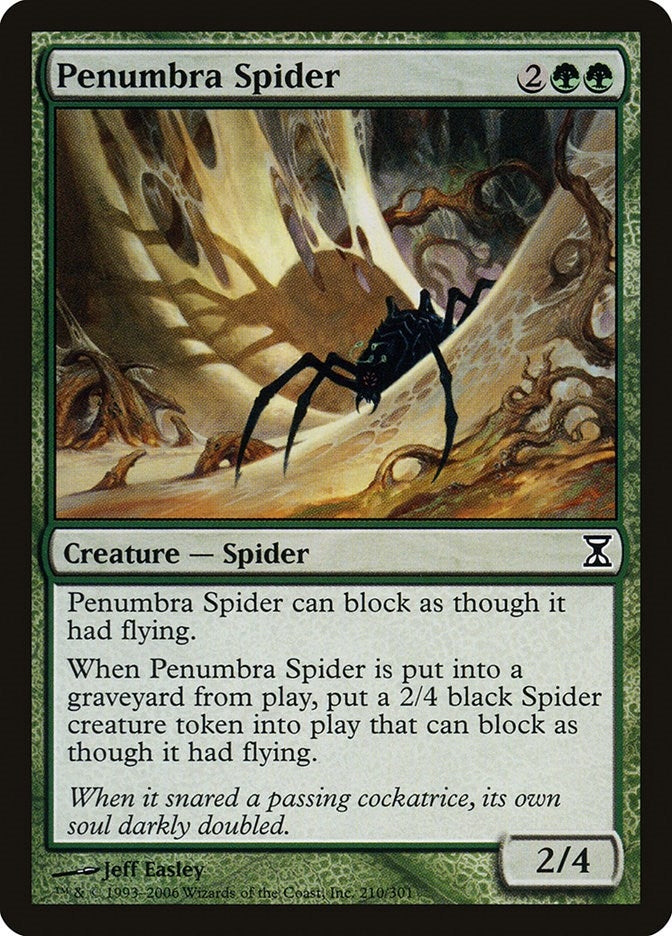 Penumbra Spider (210) [TSP] - MTG Single