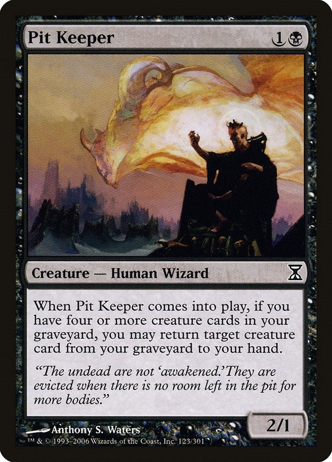 Pit Keeper (123) [TSP] - MTG Single