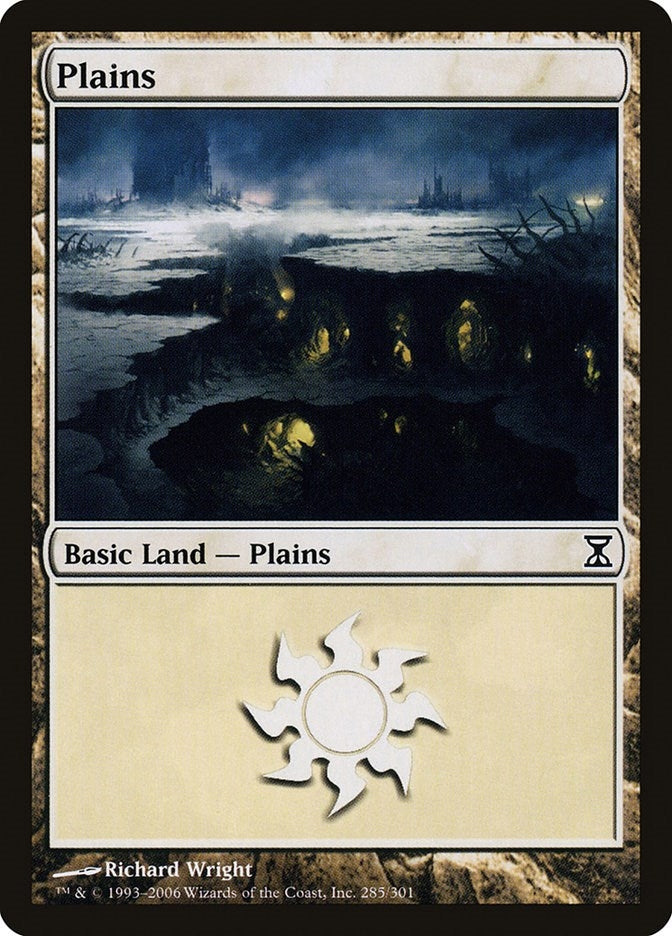 Plains (285) (285) [TSP] - MTG Single