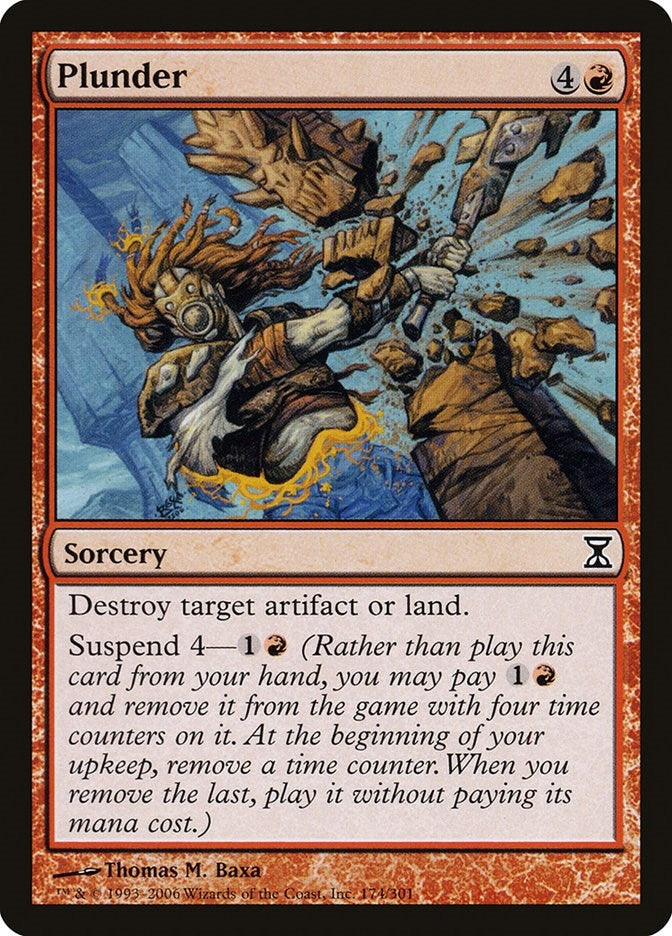 Plunder (174) [TSP] - MTG Single