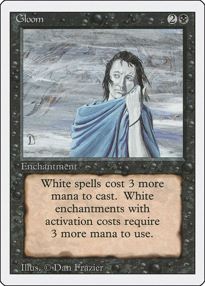 Gloom [3ED] - MTG Single