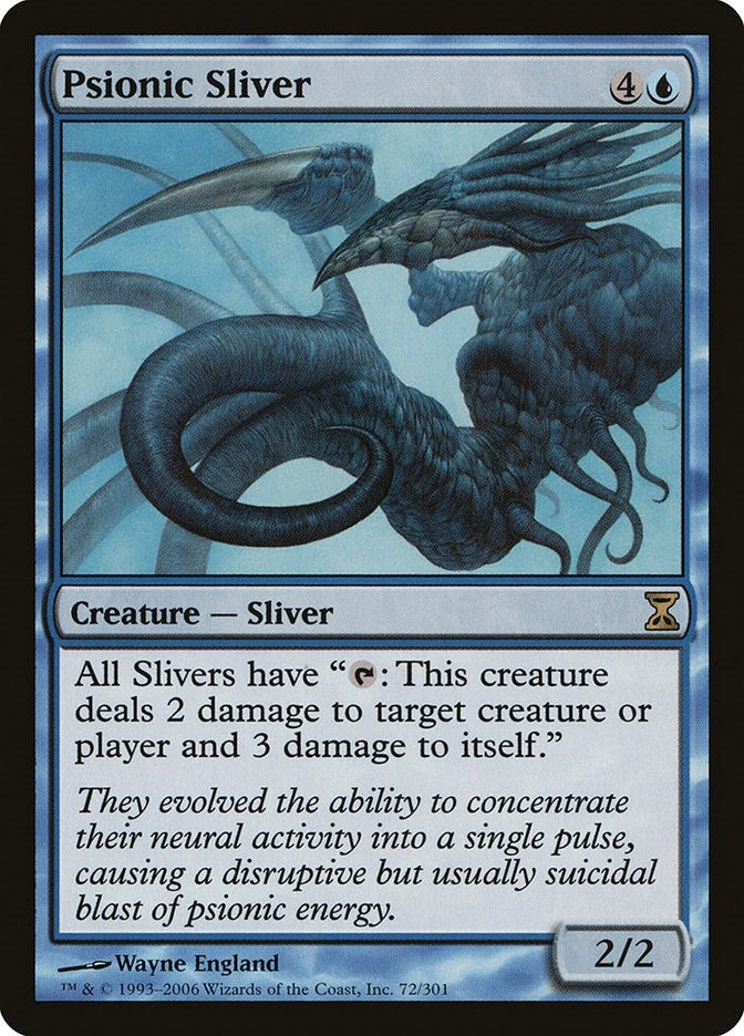 Psionic Sliver (72) [TSP] - MTG Single