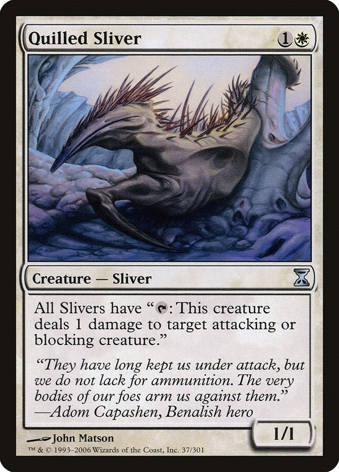 Quilled Sliver (37) [TSP] - MTG Single
