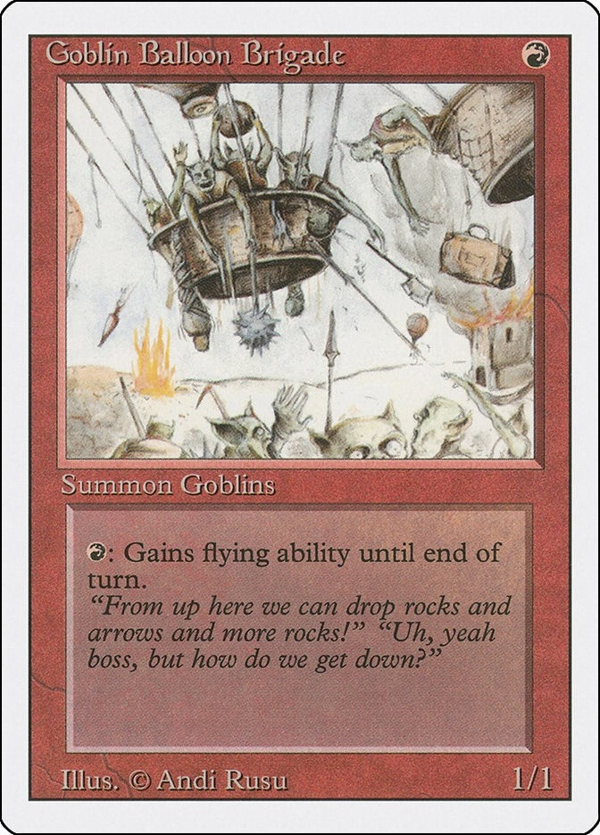 Goblin Balloon Brigade [3ED] - MTG Single