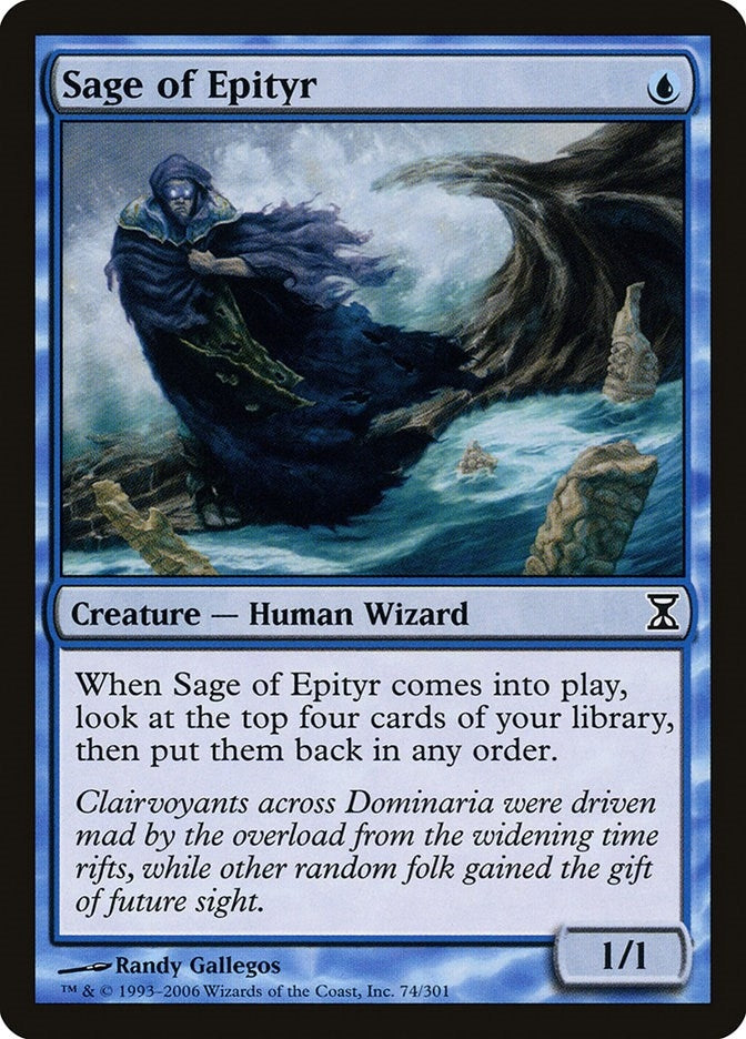Sage of Epityr (74) [TSP] - MTG Single