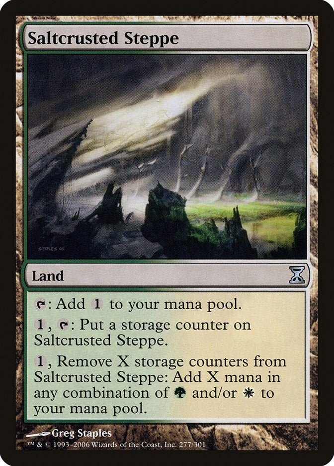 Saltcrusted Steppe (277) [TSP] - MTG Single