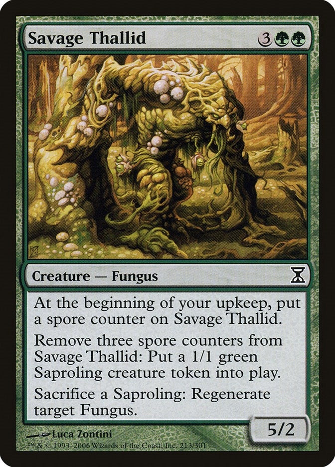 Savage Thallid (213) [TSP] - MTG Single