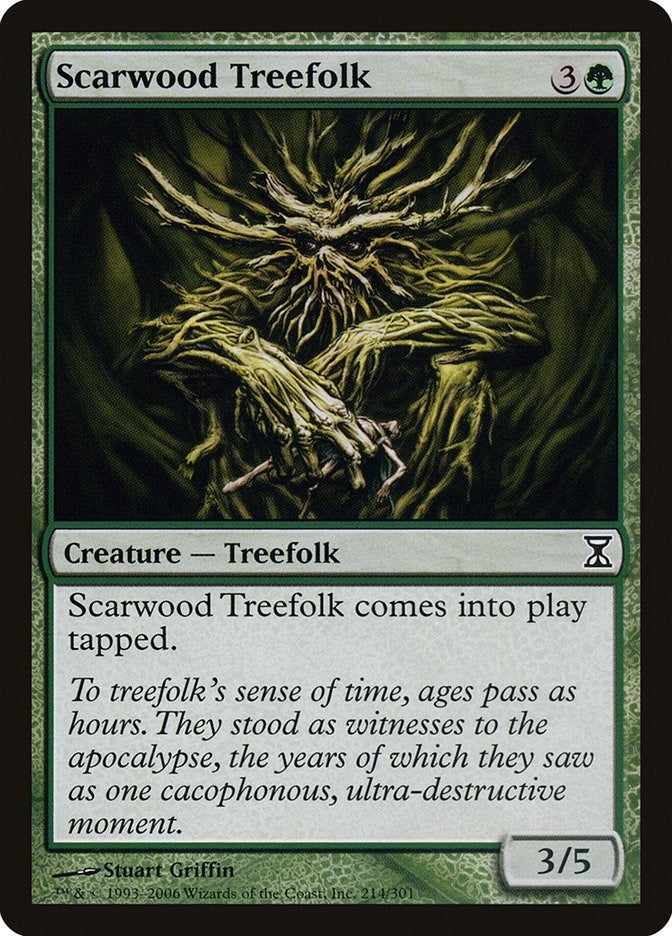 Scarwood Treefolk (214) [TSP] - MTG Single