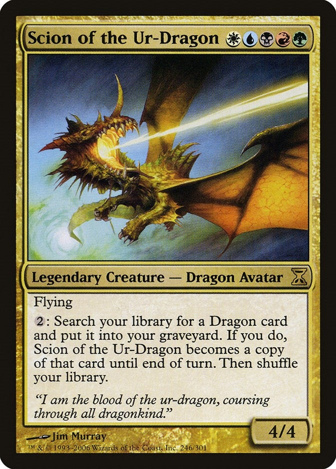 Scion of the Ur-Dragon (246) [TSP] - MTG Single