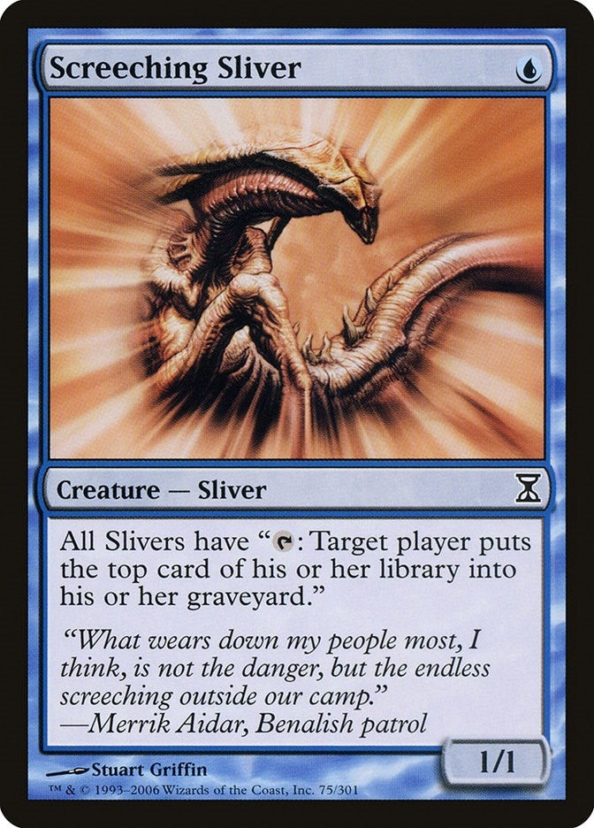 Screeching Sliver (75) [TSP] - MTG Single