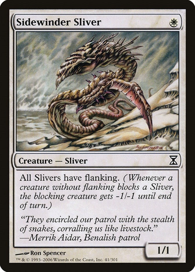 Sidewinder Sliver (41) [TSP] - MTG Single