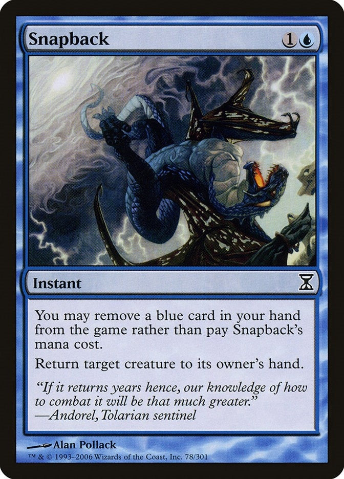 Snapback (78) [TSP] - MTG Single