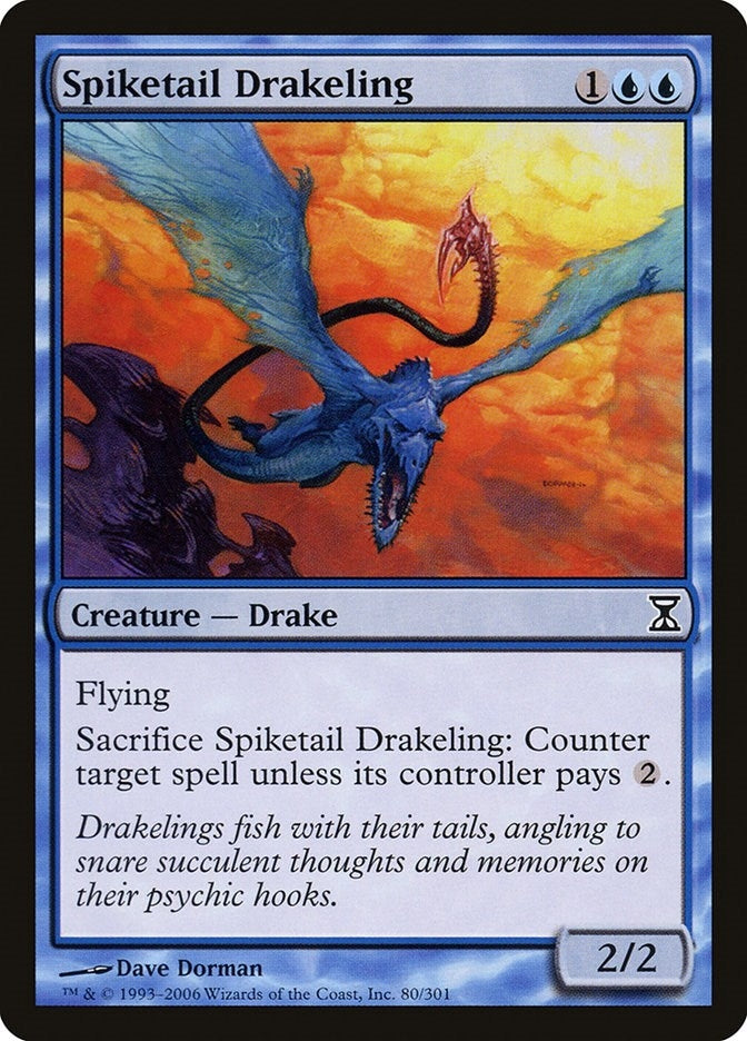 Spiketail Drakeling (80) [TSP] - MTG Single