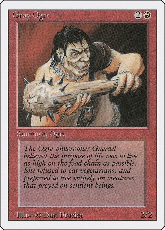 Gray Ogre [3ED] - MTG Single