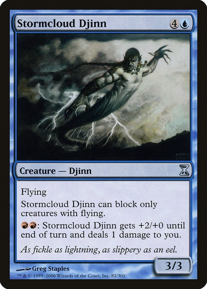 Stormcloud Djinn (82) [TSP] - MTG Single